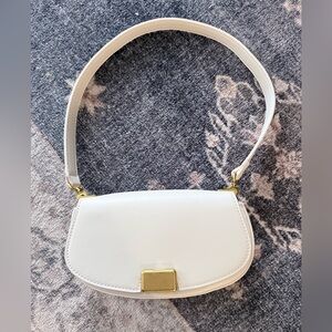 Rachael Zoe Mini White Shoulder Bag